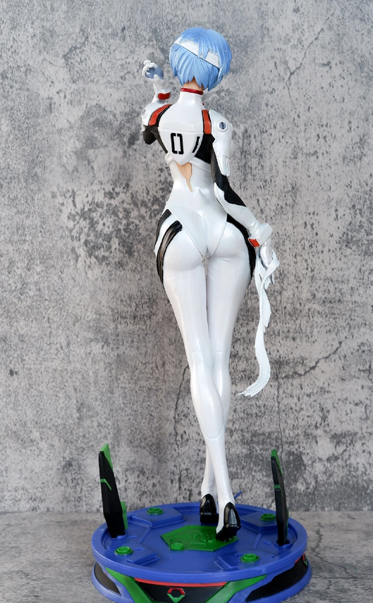 46cm Neon Genesis Evangelion Rei Ayanami PVC Collection Model