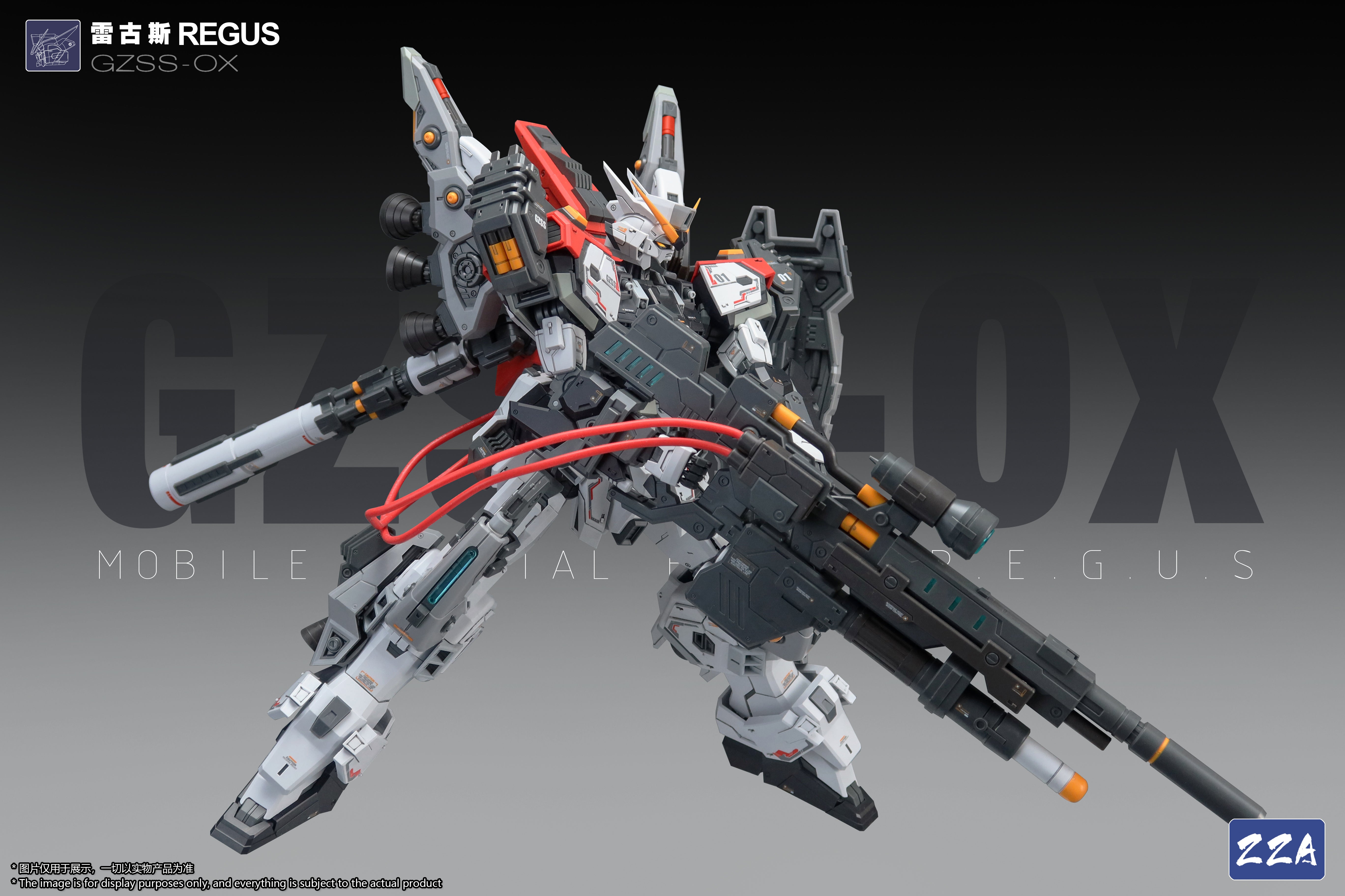 ZZA Model 1/100 GZSS-OX01 ReGUS Model Kit – Gundamaker