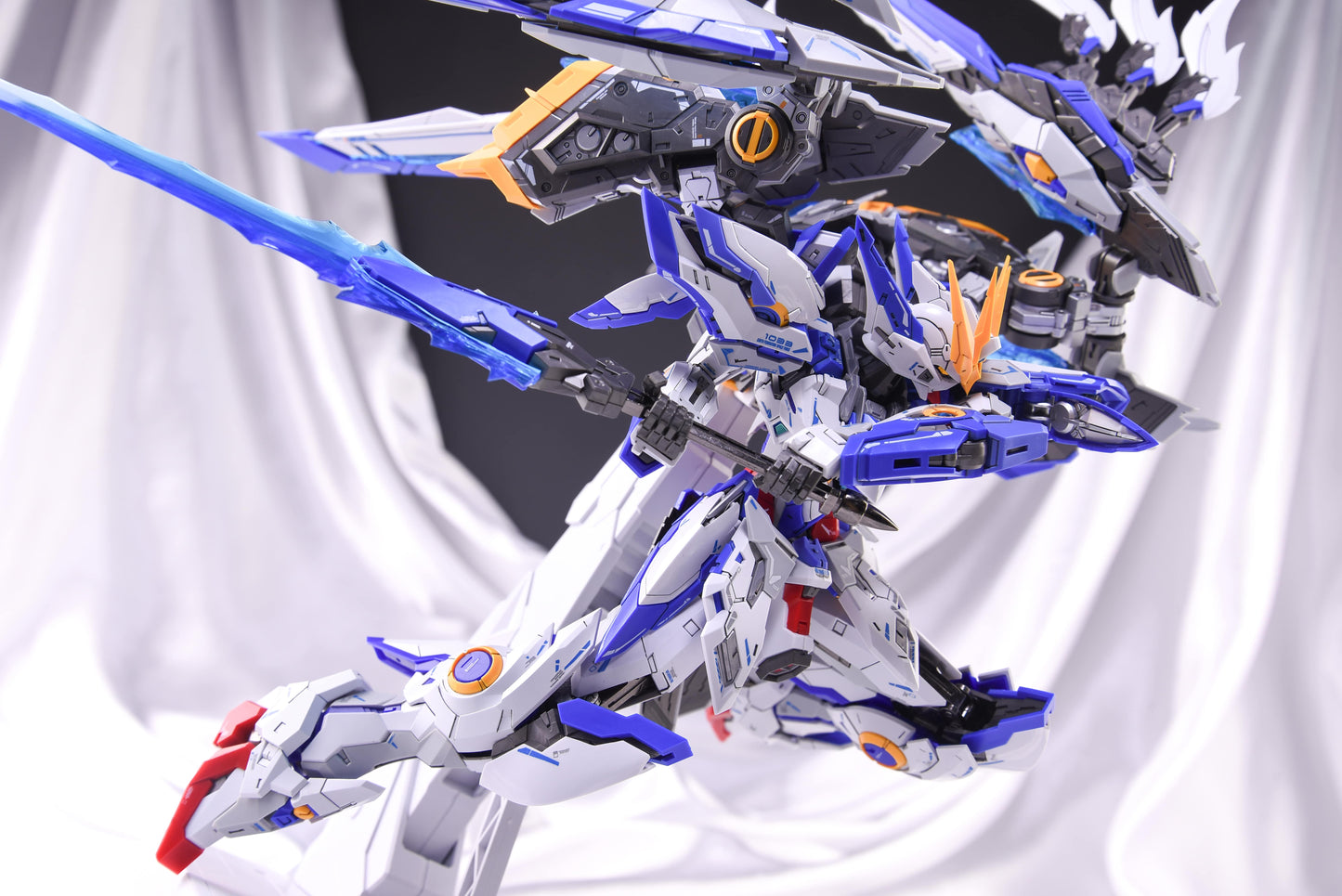 ZZA Model 1/100 Blue Flame Model Kit [Metal Frame]