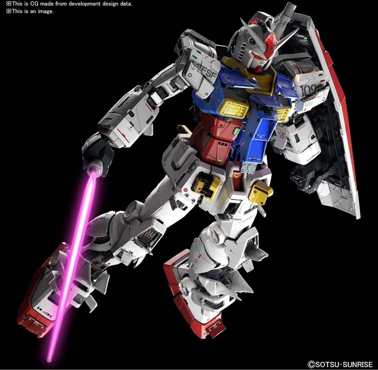 Bandai PG 1/60 Unleashed RX-78-2 Gundam