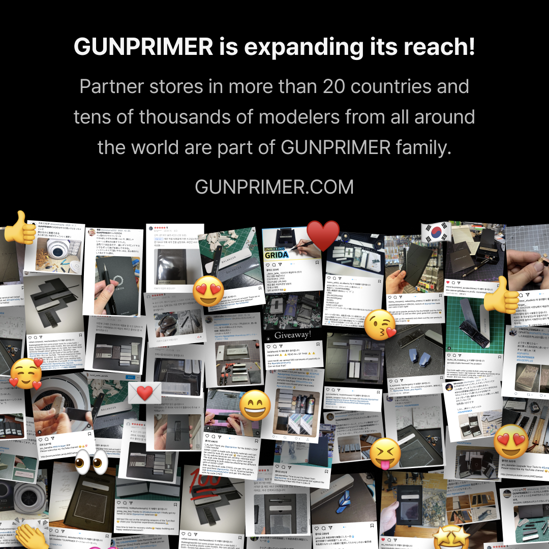 GUNPRIMER  DUST BRUSH STICK