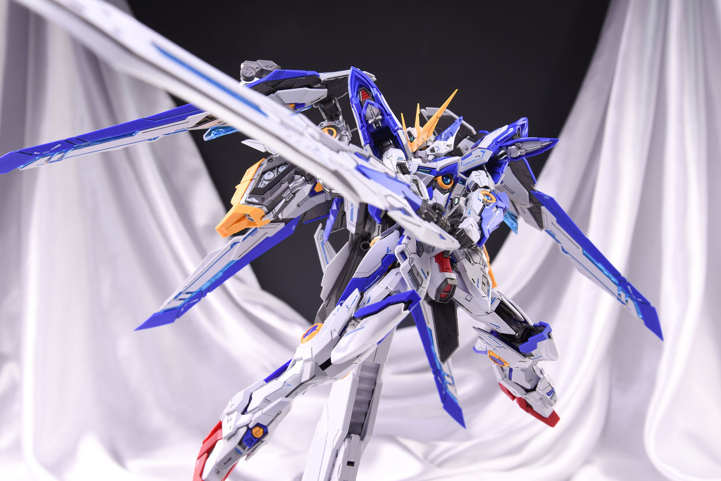 ZZA Model 1/100 Blue Flame Model Kit [Metal Frame]