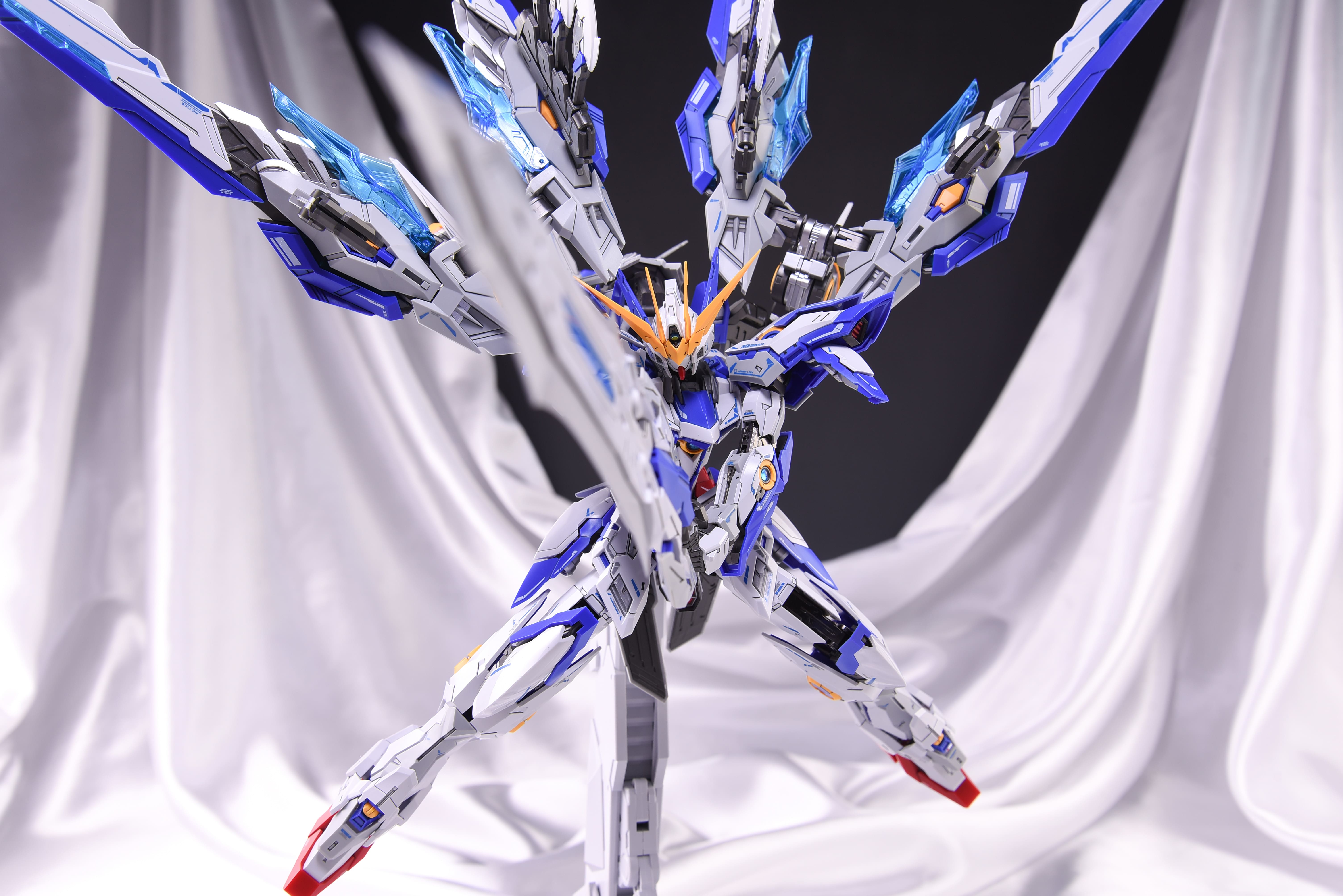 ZZA Model 1/100 Blue Flame Model Kit [Metal Frame] – Gundamaker