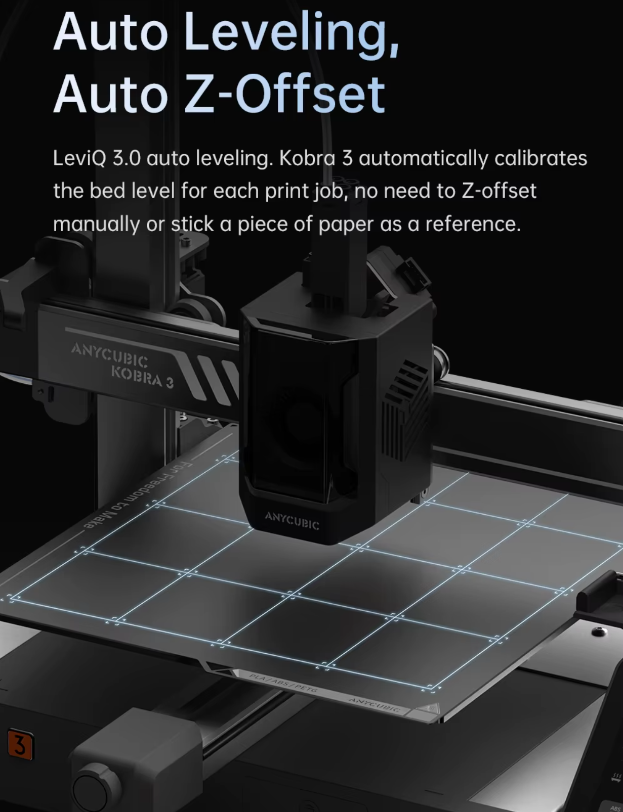 Anycubic Kobra 3 AE FDM 3D Printer