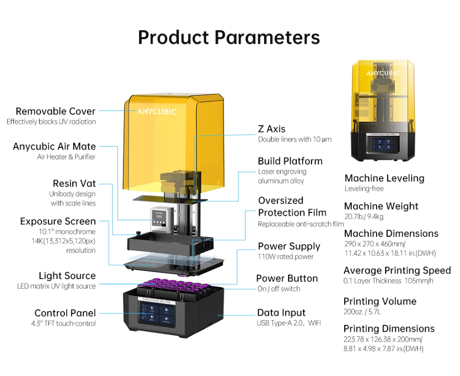Anycubic Photon Mono M5s Pro