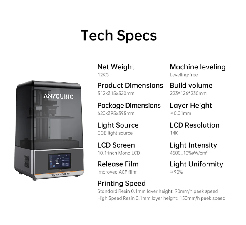 Anycubic Photon Mono M7