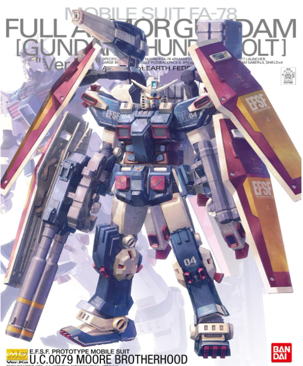 Bandai MG 1/100 Full Armor Gundam Ver. Ka (Thunderbolt Ver.)