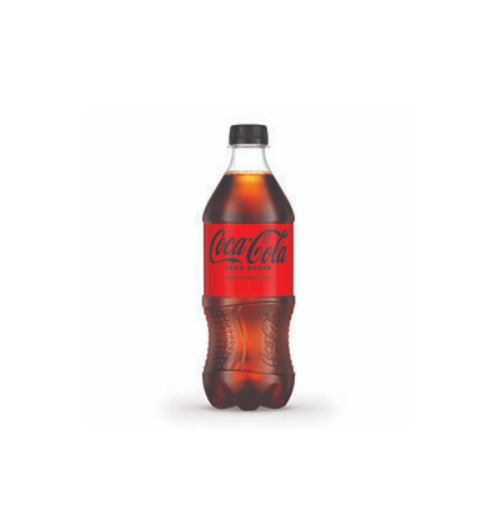 Coca-Cola Zero Sugar Bottles, 20 fl oz