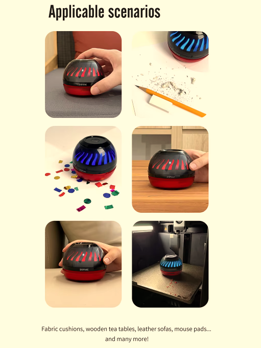 DSPIAE HC-W Portable Tabletop Vacuum Cleaner