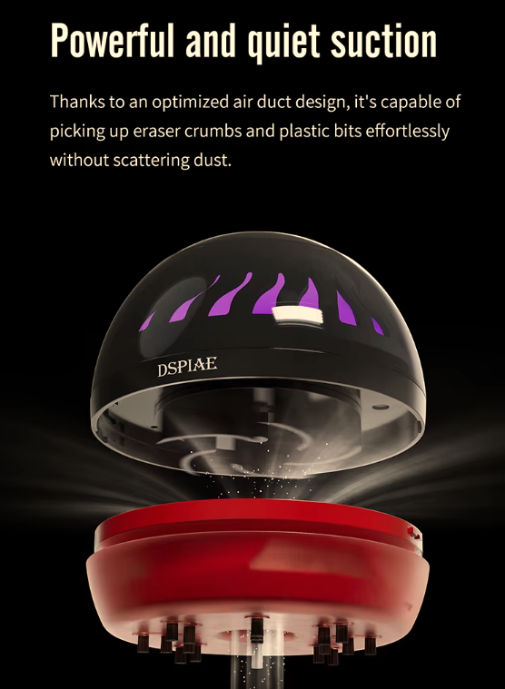 DSPIAE HC-W Portable Tabletop Vacuum Cleaner