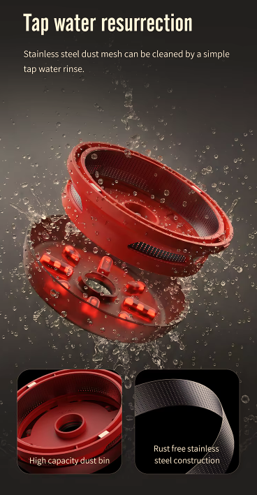 DSPIAE HC-W Portable Tabletop Vacuum Cleaner