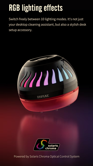 DSPIAE HC-W Portable Tabletop Vacuum Cleaner