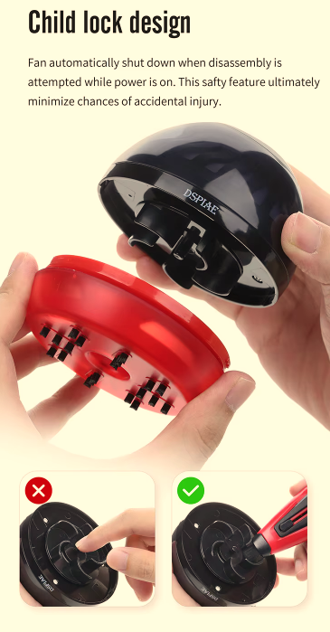 DSPIAE HC-W Portable Tabletop Vacuum Cleaner