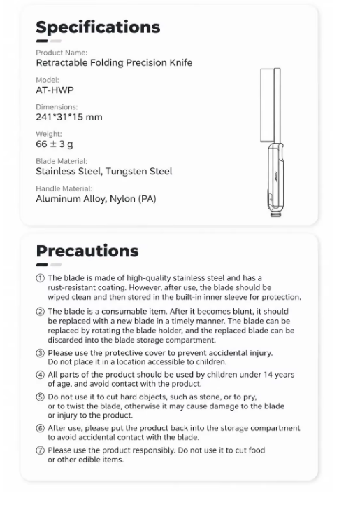 DSPIAE AT-HWP Precision Razor Saw