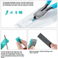 DSPIAE Neues DSP 400#~1500# Wiederverwendbares selbstklebendes Schleifpapier