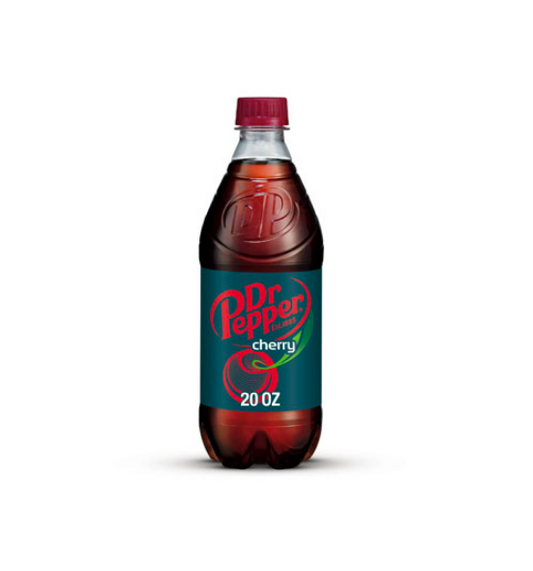 Dr Pepper Cherry Bottles, 20 fl oz