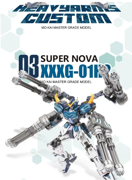 Dragon Momoko MG 1/100 XXXG-01H2 Heavyarms Custom EW (IGEL Equipment)