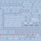 EVO MG 1/100 Full Armor ZZ Gundam Waterslide Decal