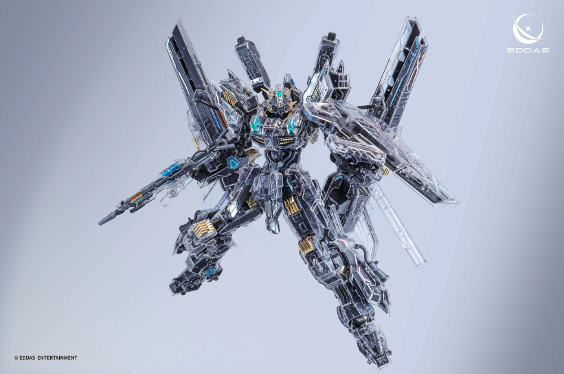 Eddas 1/100 Asgard Clear Color Ver. [Metal Frame]