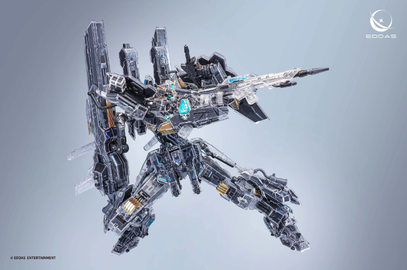 Eddas 1/100 Asgard Clear Color Ver. [Metal Frame]