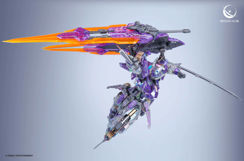Eddas 1/100  NGEW-05-02 Valkyrie Clear Color Ver. [Metal Frame]