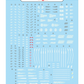 Flaming Snow MGSD Destiny Gundam Waterslide Decal