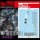 Flaming Snow MG 1/100 GM Sniper-II Fluorescent Waterslide Decal