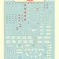 Flaming Snow HG 1/144 Gustav Karl [Unicorn Ver.] Fluorescent Decal