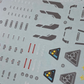 Flaming Snow MG 1/100 Jegan Fluorescent Decal