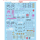 Flaming Snow MG 1/100 RX-78-2 Gundam 3.0 Fluorescent Decal