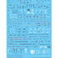 G-Rework RG 1/144 Hi-Nu Gundam Waterslide Decals