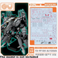 GUGU HG 1/144 Alyzeus Gundam Waterslide Decal