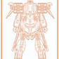 GUGU Shenma Model 1/100 Full Armor Hyaku Shiki Waterslide Decal