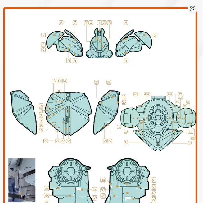GUGU MG 1/100 Turn X Gundam Waterslide Decals