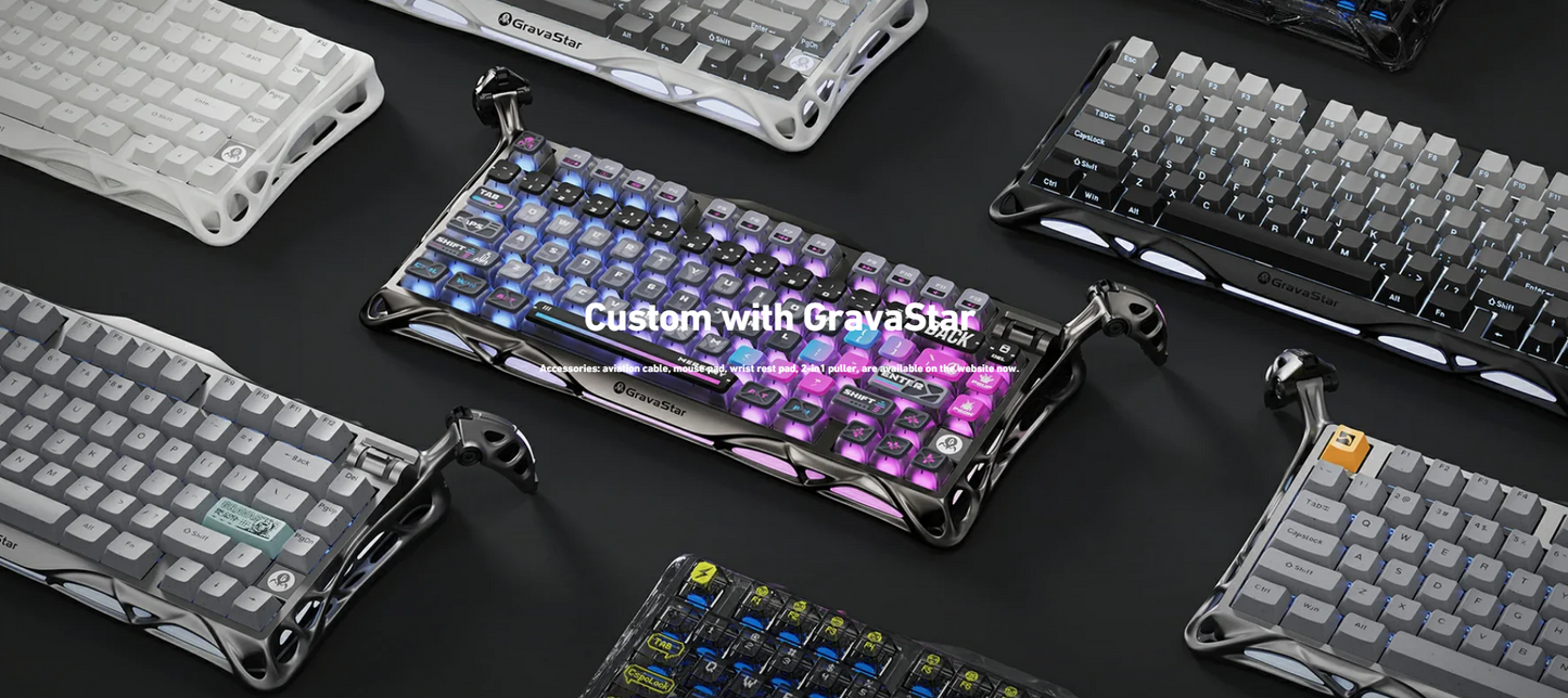 Gravastar Mercury K1 Transparent Black