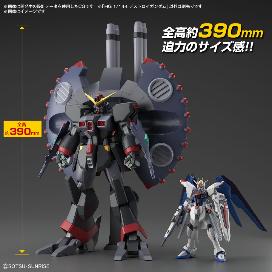 Bandai HG 1/144 Destroy Gundam