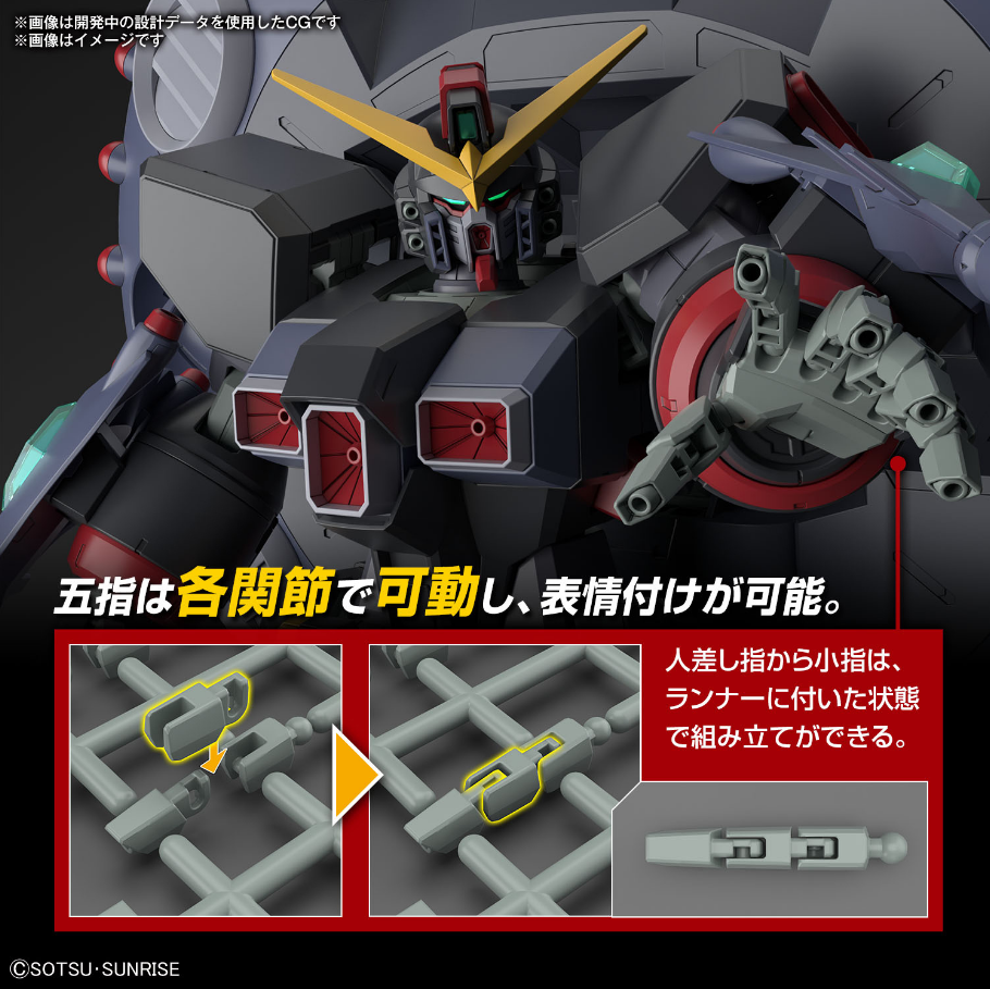 Bandai HG 1/144 Destroy Gundam