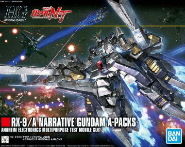 Bandai HGUC 1/144 #218 Narrative Gundam A-Packs