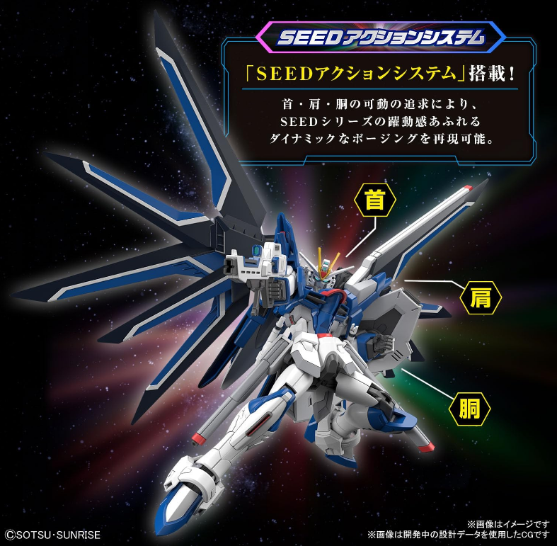 Bandai HG 1/144 Rising Freedom Gundam