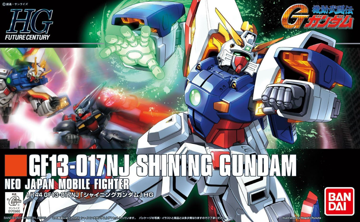 Bandai HG 1/144 #127 Shining Gundam