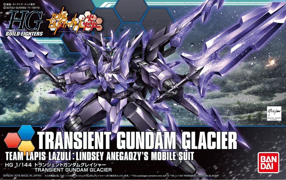 Bandai HGGBF 1/144 Transient Gundam Glacier