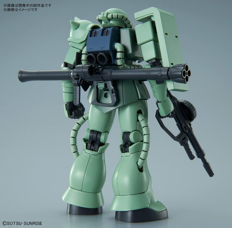 Bandai HG 1/144 MS-06F Zaku-II Revive