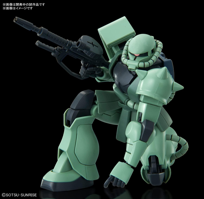 Bandai HG 1/144 MS-06F Zaku-II Revive