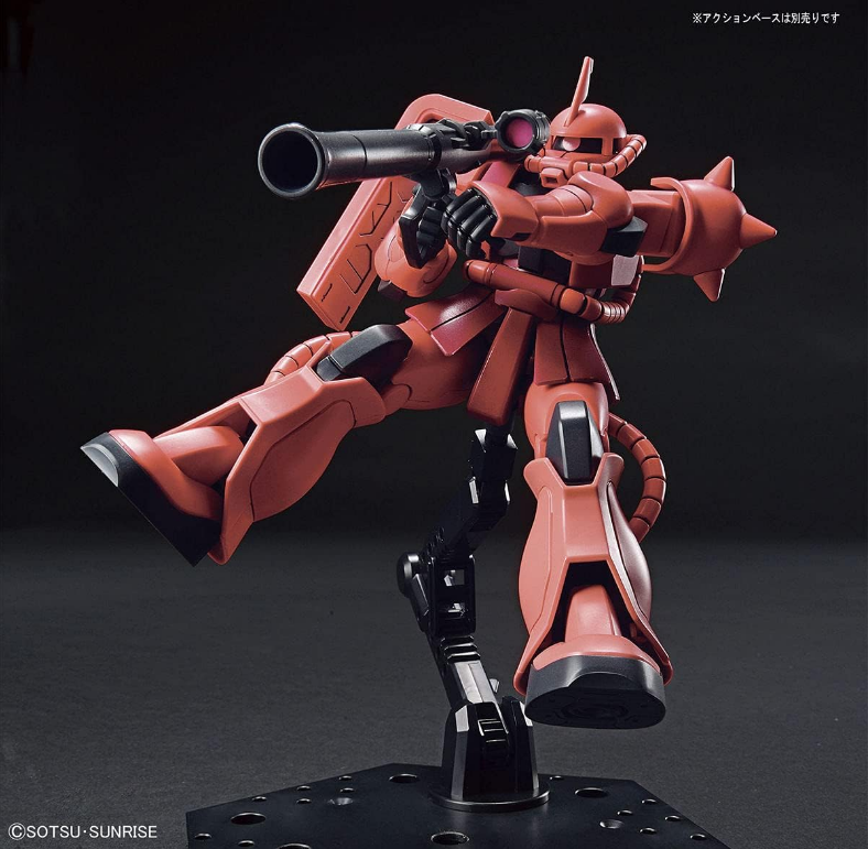 Bandai HG 1/144 MS-06S Zaku II Char Aznable