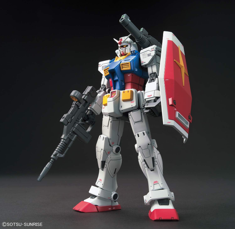 Bandai HG 1/144 RX-78-02 Gundam (The Origin Ver.),