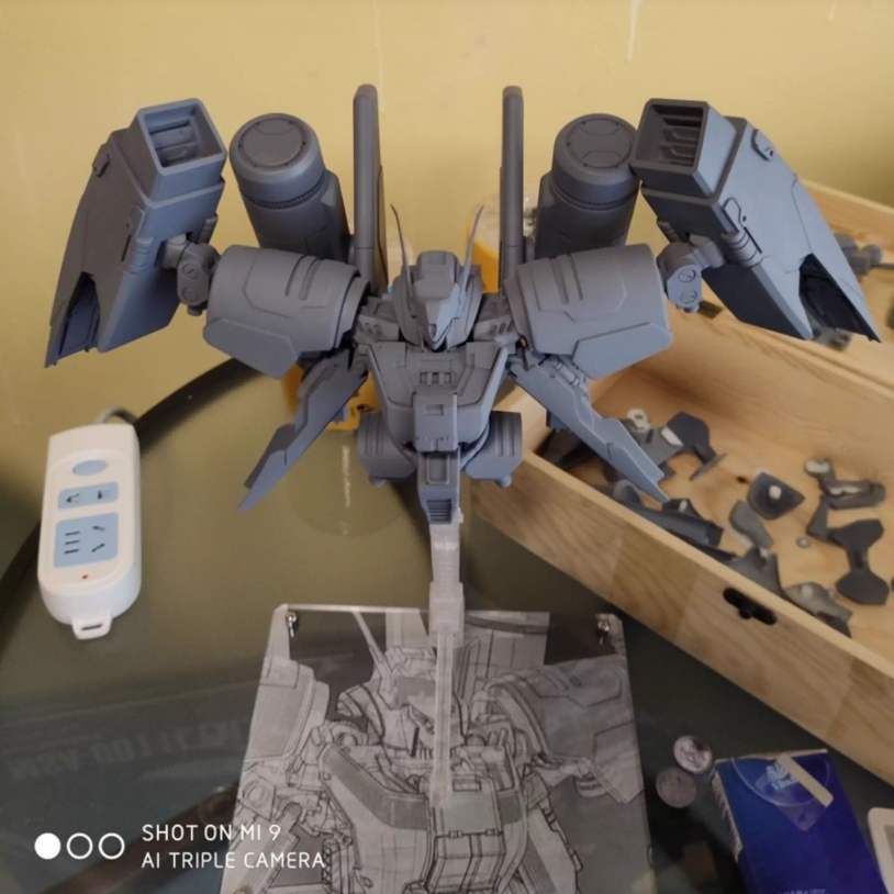 Hammer Cat 1/100 RX-160S Byarlant Custom [Full Resin Kit]