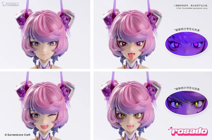 Rosado Project 1/10 Starflower Black Iris