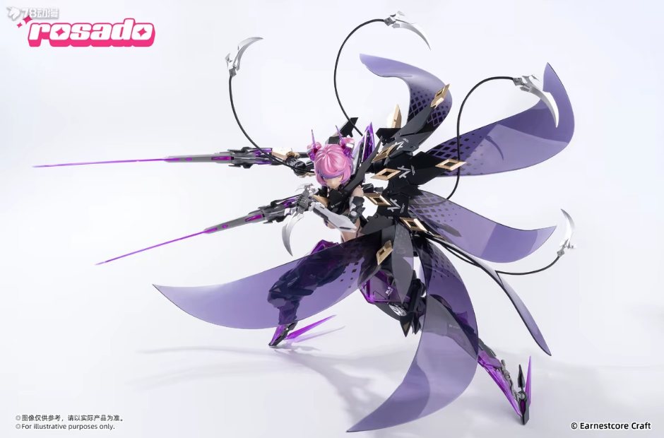 Rosado Project 1/10 Starflower Black Iris