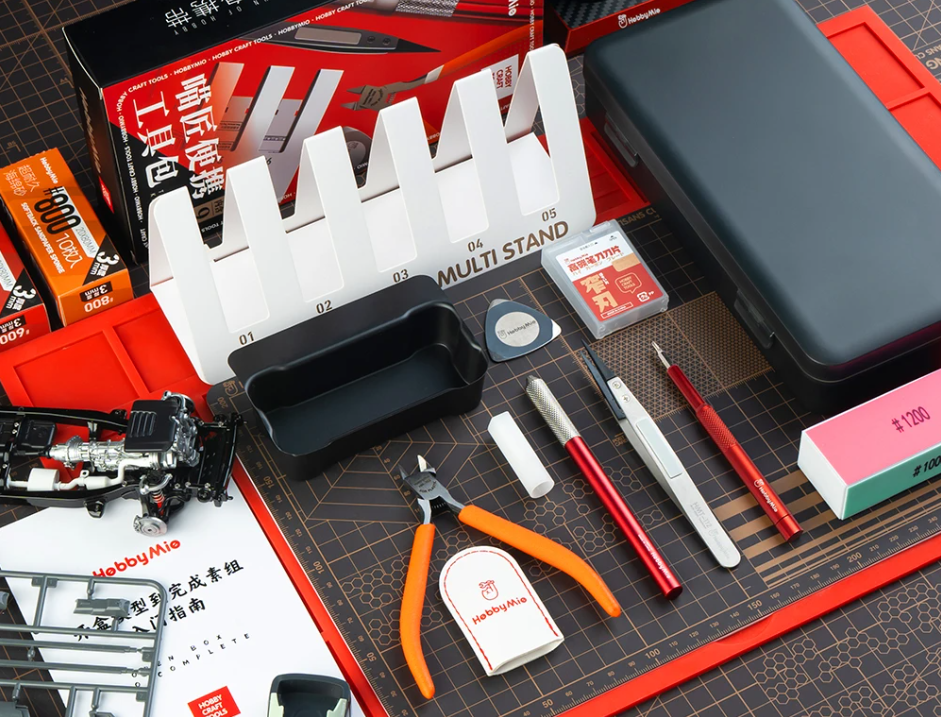 Hobby Mio Portable Model Tool Kit 10 Piece Set