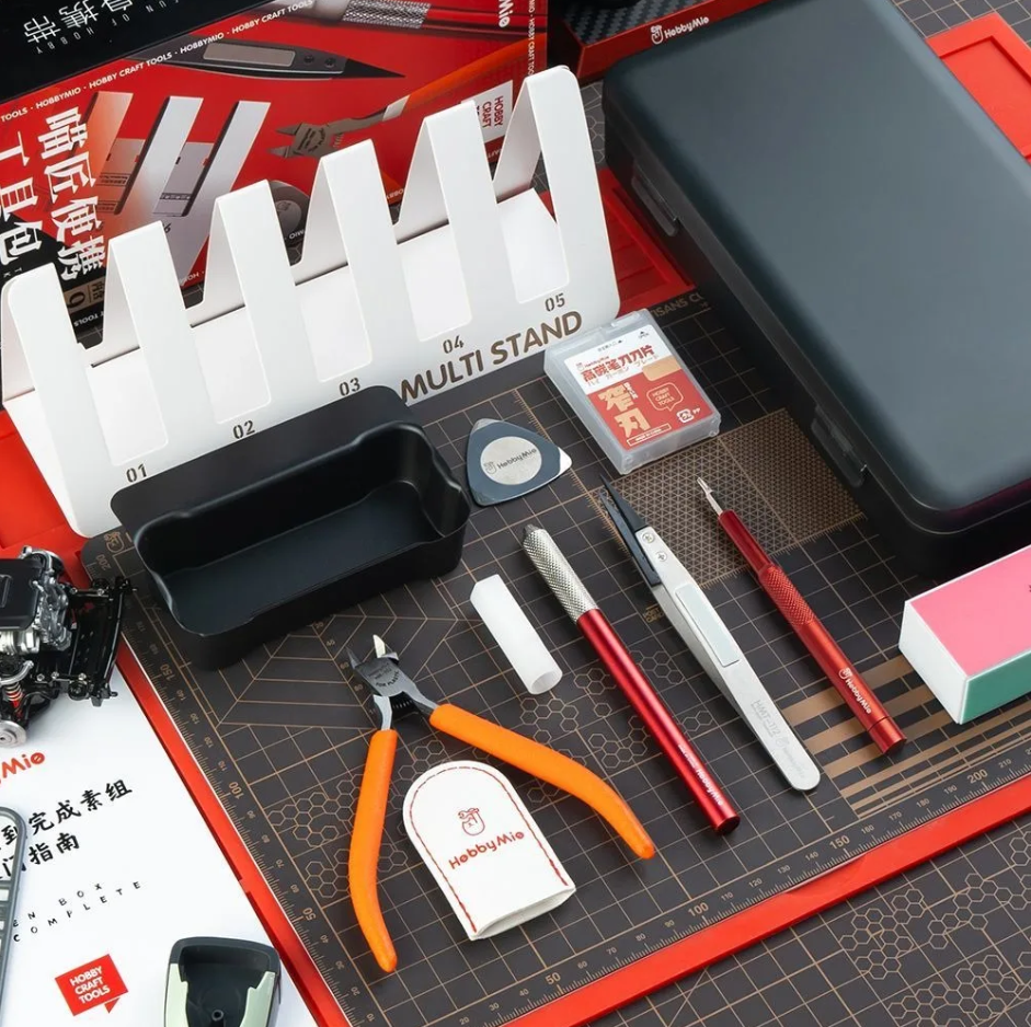 Hobby Mio Portable Model Tool Kit 10 Piece Set